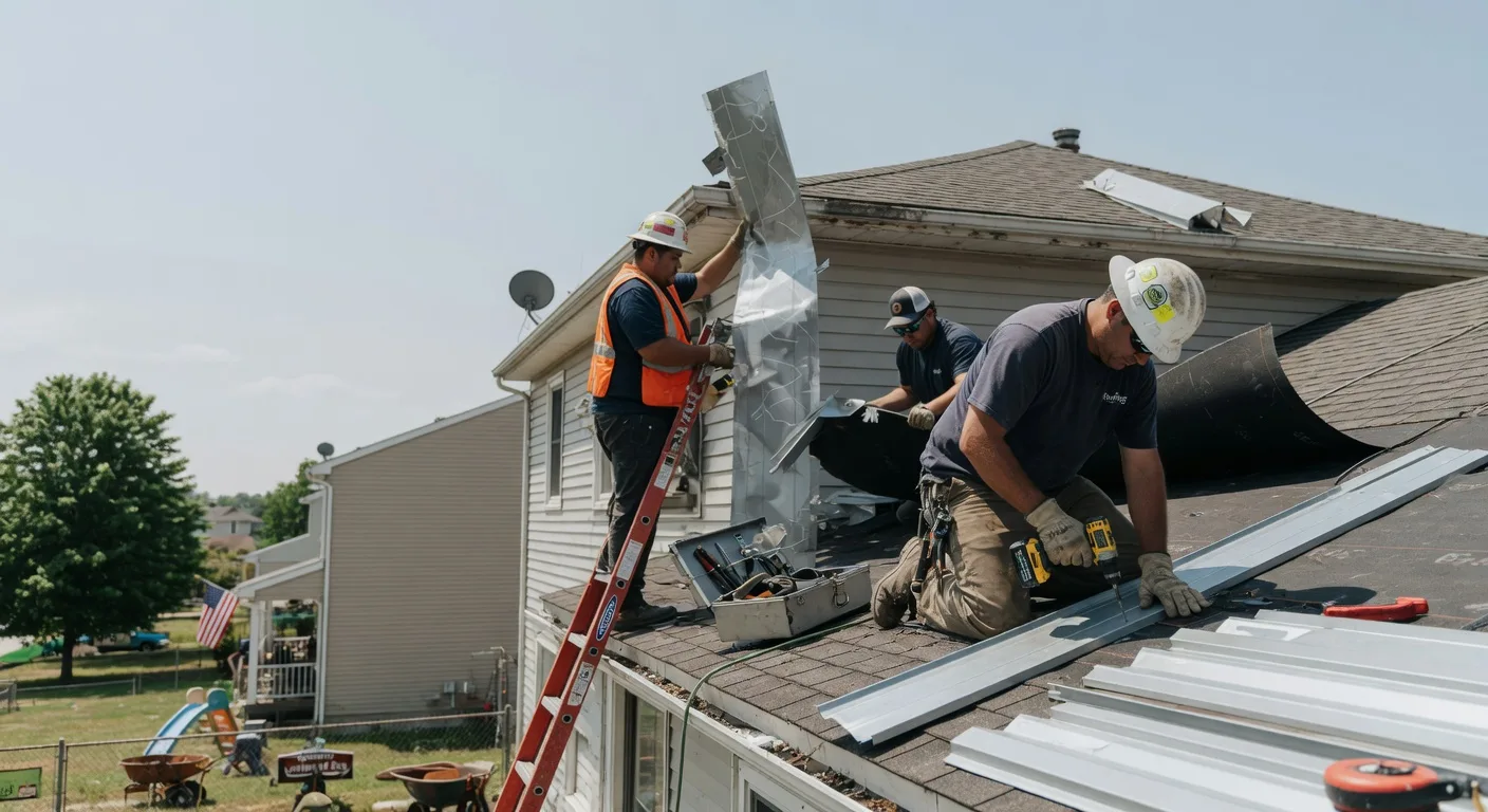 Metal Roofing Installation in Stafford, KS near me